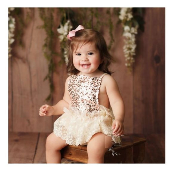 Elmo Dress romper Sesame Street Girl Outfit Clothes Cookie Monster Birthday - Picture 10 of 10